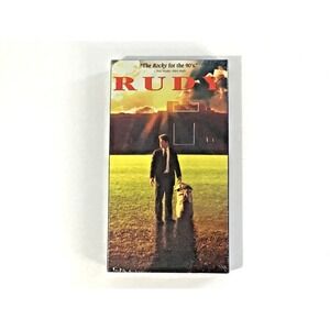 Vintage‎ Rudy VHS Tape 1994 Movie Sean Astin Ned Beatty Charles Dutton